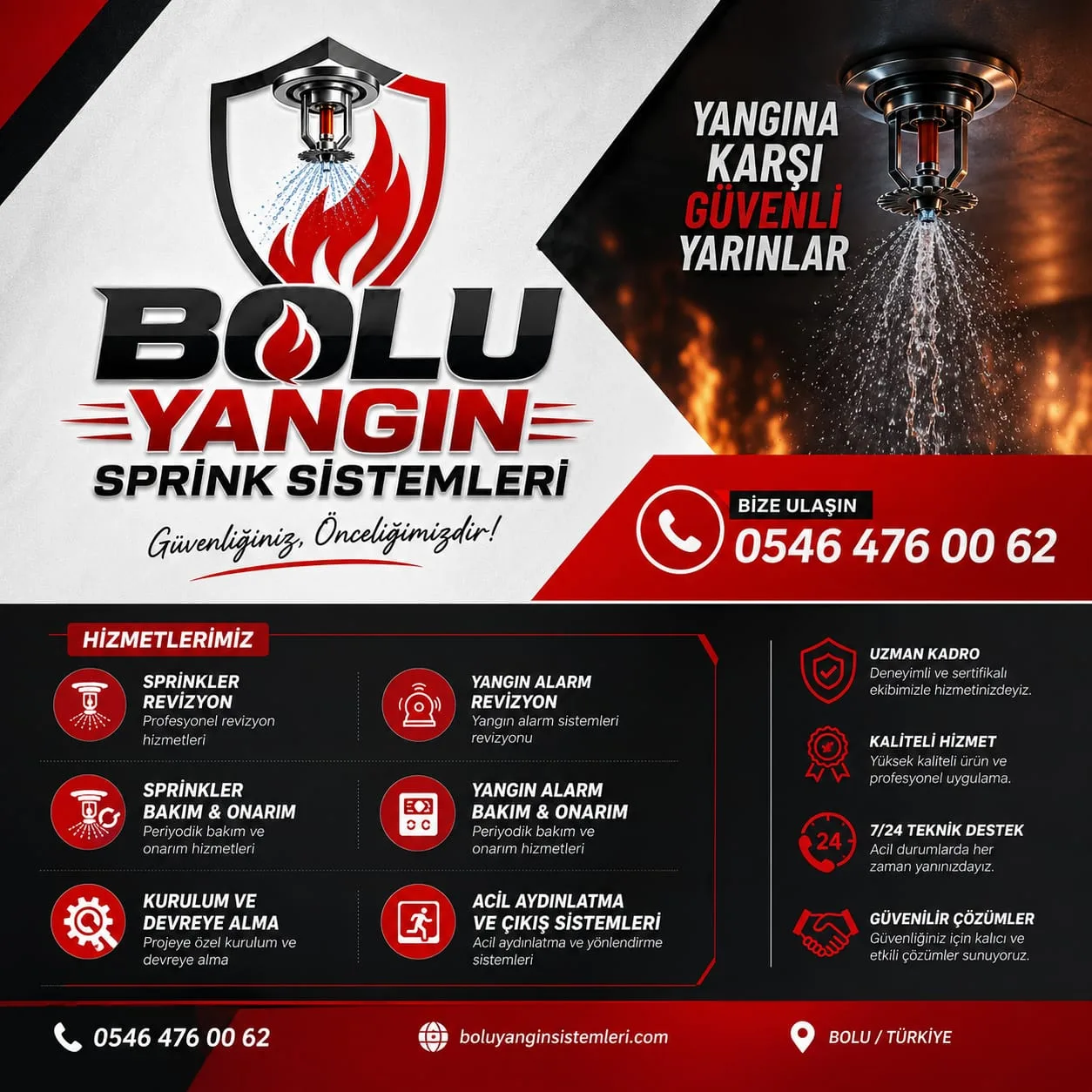 Fabrika ve Sanayi Tesislerinde Yangın Güvenliği: Sprinkler Sistemlerinin Önemi